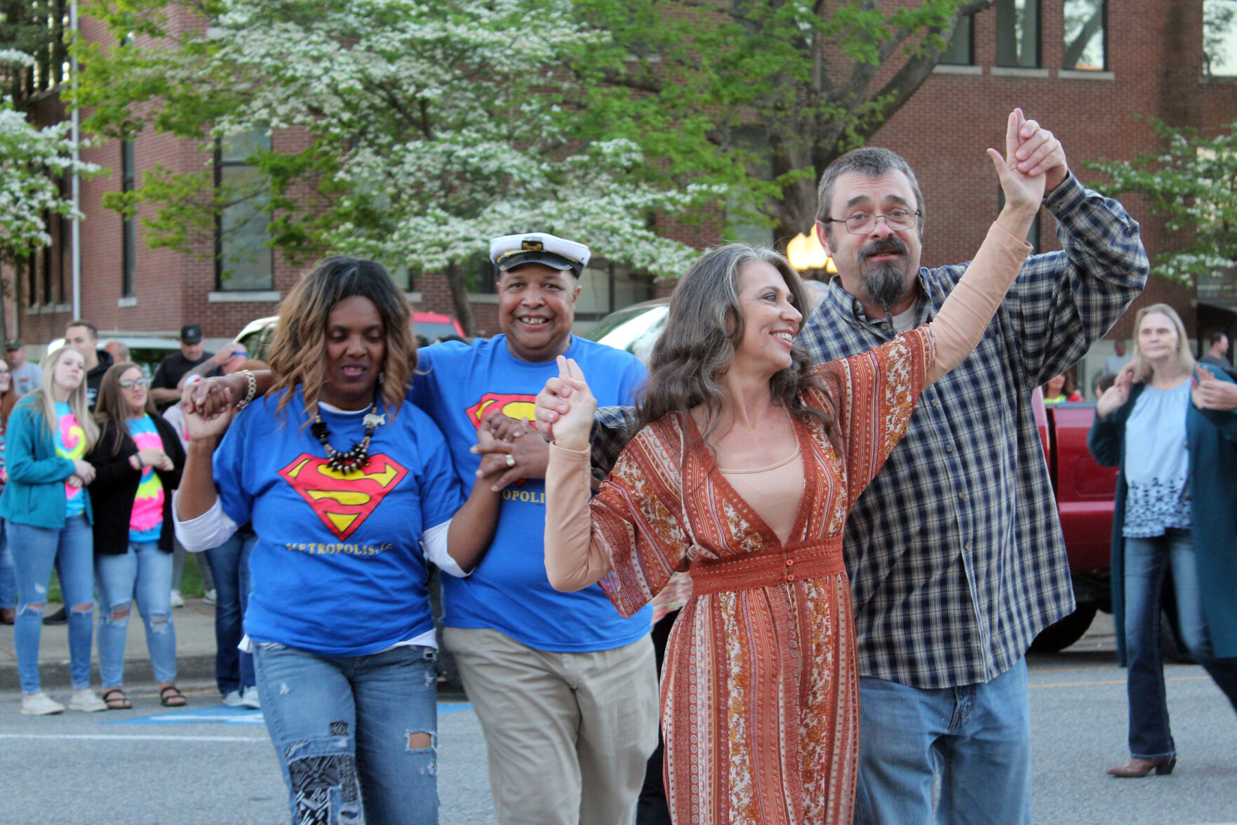 Spirits high for Fish Fry kick-off dance